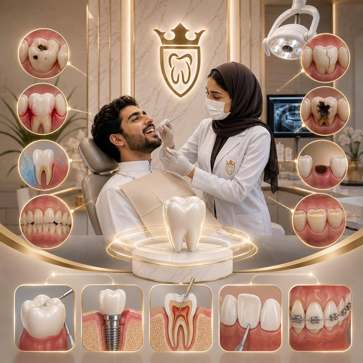 Common Dental Problems and Modern Treatment Methods